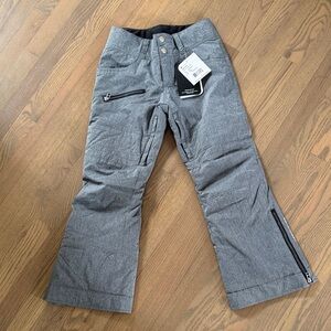 Girls OBERMEYER Gray SKI PANTS